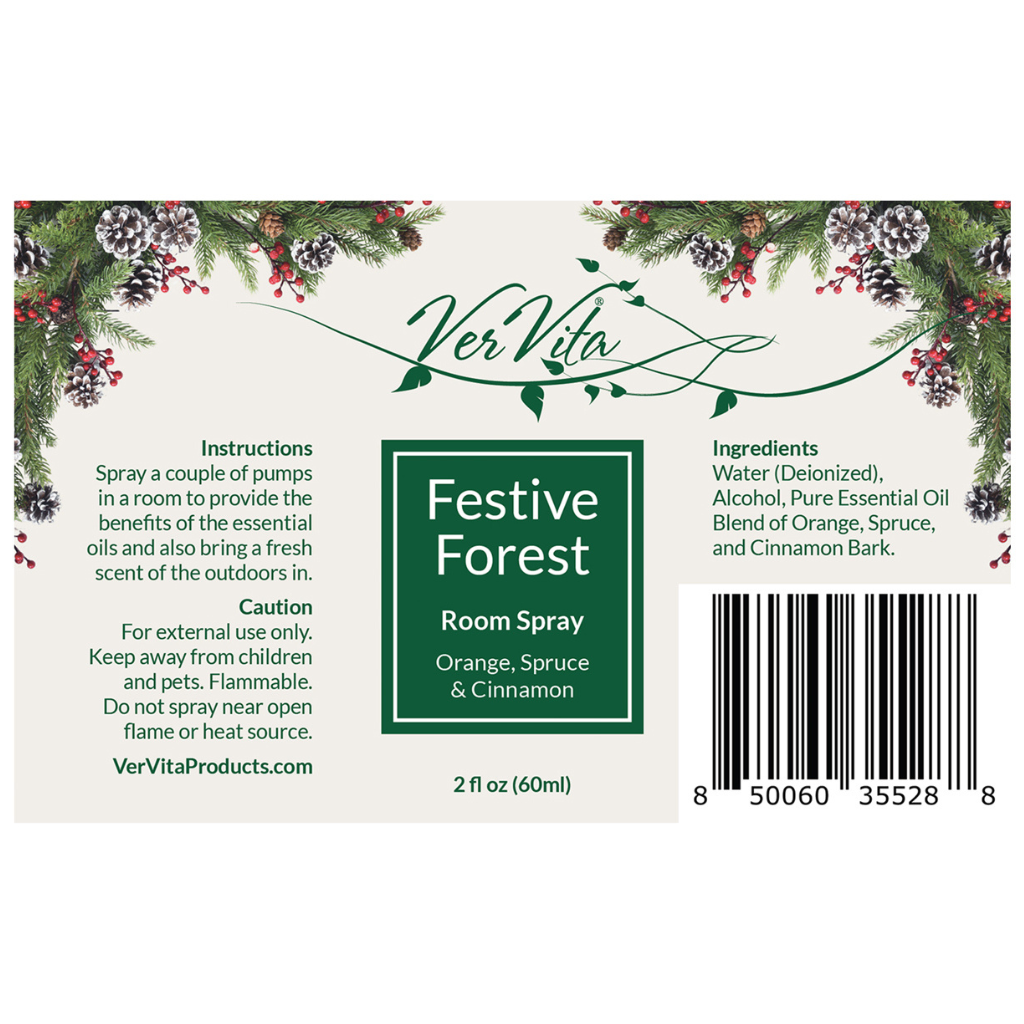 Festive Forest Room Spray 2oz
